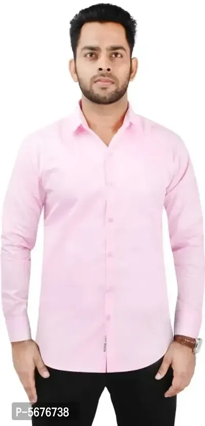 Stylish Cotton Blend Shirt For Men