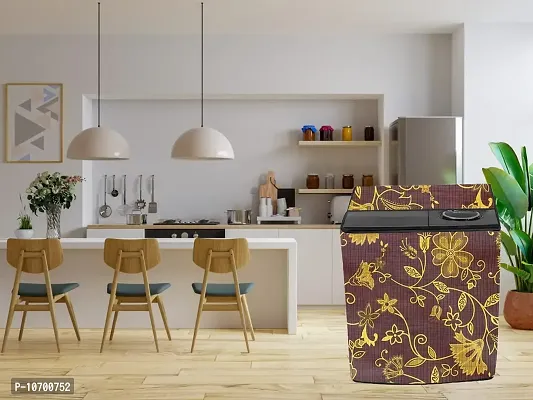 Buy KVAR Printed design with water dust Protection washing machine