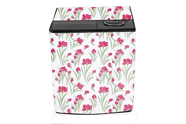 Buy KVAR Printed design with water dust Protection washing machine