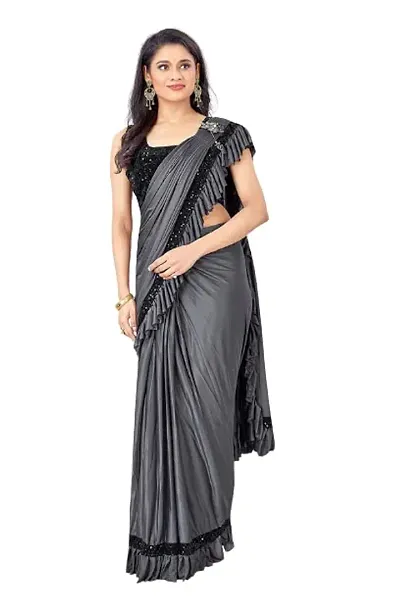 New In lycra sarees 