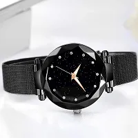 CORBITAL Analog Black Dot Dial Women's Watch for Ladies Wrist Watch (Black) - Pack of 1-thumb4