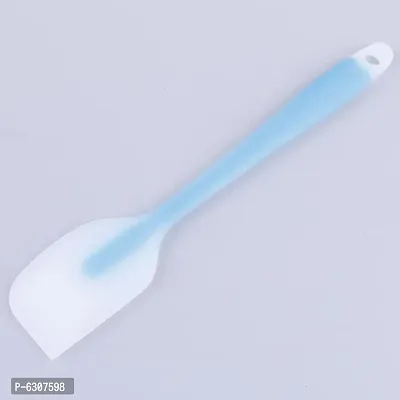 transparent spatula scrapper - blue