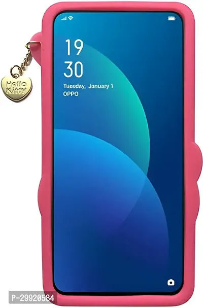 MtechZon Back Cover for Oppo A78 5G Black Flexible Silicon-thumb2