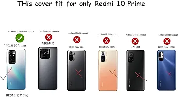 Mtechzon Back Cover for Redmi 10 Prime Multicolor Flexible Pack of 1-thumb2