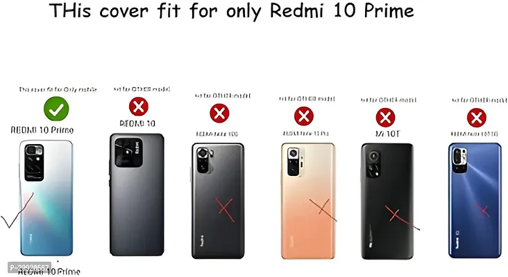 Mtechzon Back Cover for Redmi 10 Prime Multicolor Flexible Pack of 1-thumb3