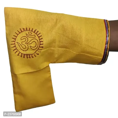 TADAKNATH Jaap Mala Jholi Yellow In Colour For Mala Jaap