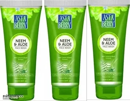 Asta Berry Neem Face Wash Pack Of 3