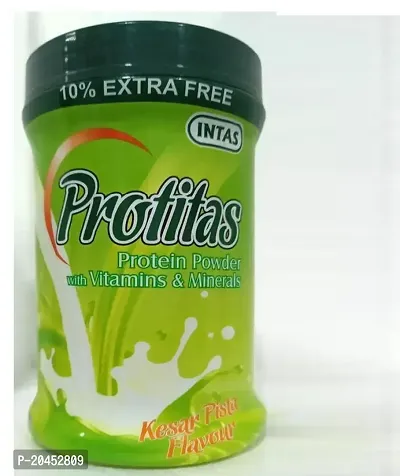 Healthy Protitas Protien Powder 220 Grm Pack Of 1 Pista Flavour-thumb2