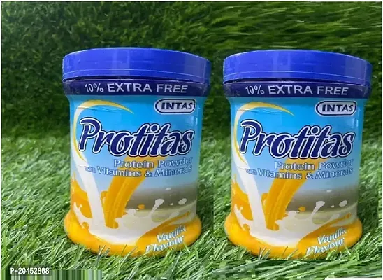 Healthy Protitas Protien Powder 220 Grm Pack Of 2 Vanilla Flavour-thumb2