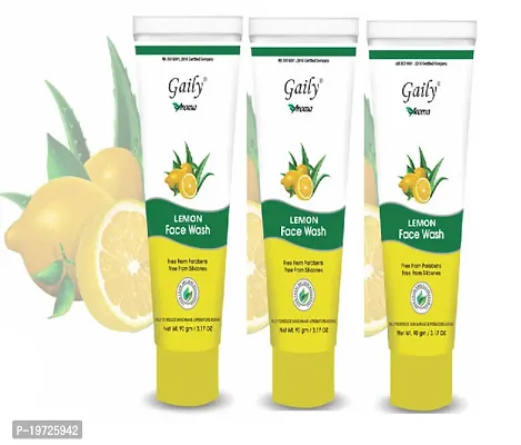 Gally Aroma Lemon Face Wash Pack Of 3