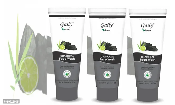 Gally Aroma Charcoal Face Wash Pack Of 3