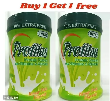 Healthy Protitas Protien Powder 220 Grm Pack Of 2 Pista Flavour