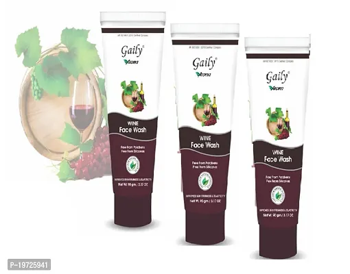 Gally Aroma Wine Face Wash Pack Of 3