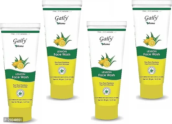 Aroma Gaily Face wash (Lemon Face Wash) set 4