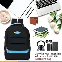 Premium Quality backpack for daily use School College Tuition Travel FREE WATCH 35 L Backpack  (Multicolor)-thumb2