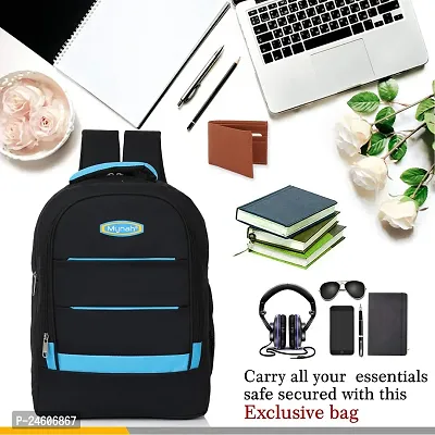 Premium Quality backpack for daily use School College Tuition Travel FREE WATCH 35 L Backpack  (Multicolor)-thumb3