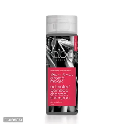 Natural Hair Care Activated Bamboo Charcoal Shampoo-thumb0