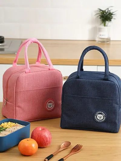 Insulated Combo Travel Lunch/Tiffin/Storage Handbags