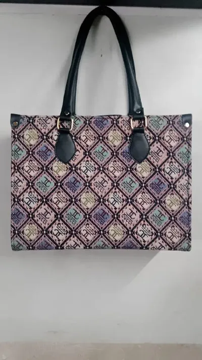 Trendy Printed Large Handbags For Women