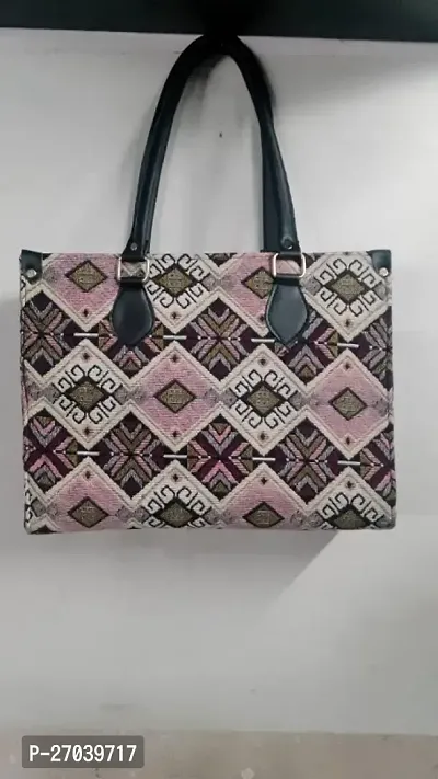 Trendy Printed PU Handbags For Women-thumb0