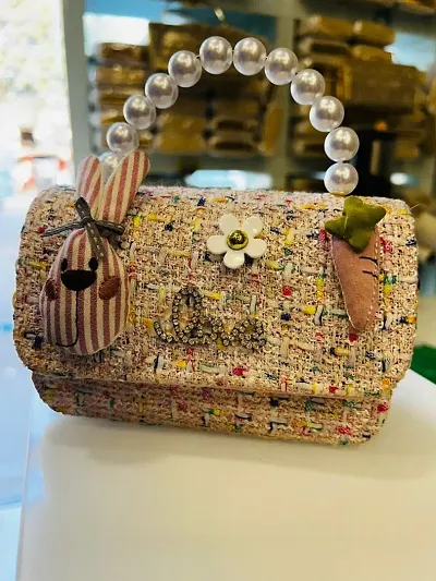 Fancy Jute Mini Handbags For Women