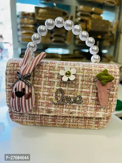 Fancy Jute Mini Handbag For Women
