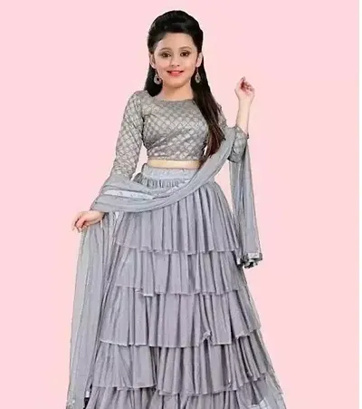 Stylish Net Lehenga Cholis 