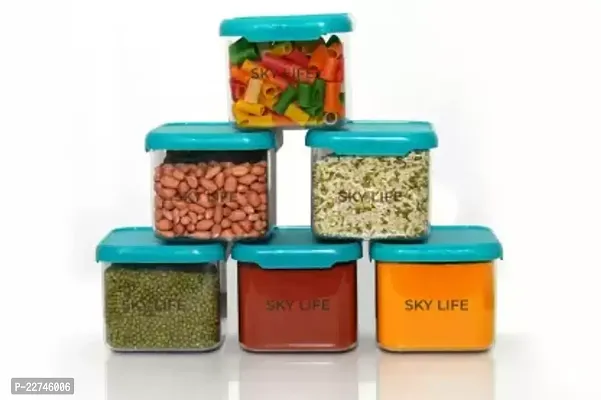 Best Quality Plastic Grocery Containers - Pack of 6