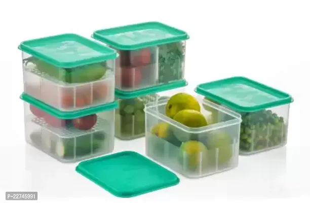 Best Quality Plastic Grocery Containers - Pack of 6