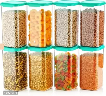 Best Quality Plastic Grocery Containers - Pack of 8