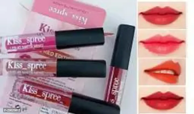 Professional Color Sensational Liquid Lipstick Combo Pack 4 Mini Lipstick-thumb0