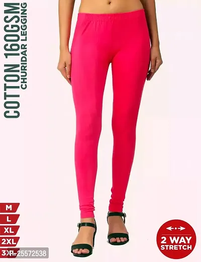 Women Pink Leggings-thumb0