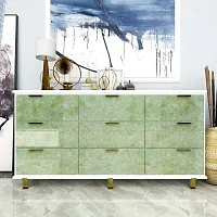 GREEN MARBLE Wallpaper 60x200cm, 24x80 inch, 2 meter.-thumb1