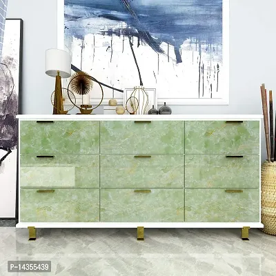 GREEN MARBLE Wallpaper 60x200cm, 24x80 inch, 2 meter.-thumb2