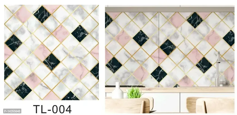 PINK+BLACK+WHITE Wallpaper 60x200cm, 24x80 inch, 2 meter.-thumb2