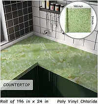 GREEN MARBLE Wallpaper 60x200cm, 24x80 inch, 2 meter.-thumb3