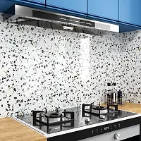WHITE DOTTED Wallpaper 60x200cm, 24x80 inch, 2 meter.-thumb2