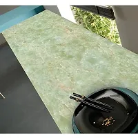 GREEN MARBLE Wallpaper Furniture Kitchen, Cabinets, Almirah, Tabletop, Plastic Table,60x200cm, 24x80 inch, 2 meter.-thumb2