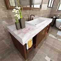 PINK MARBLE Wallpaper Furniture Kitchen, Cabinets, Almirah, Tabletop, Plastic Table,60x200cm, 24x80 inch, 2 meter.-thumb3