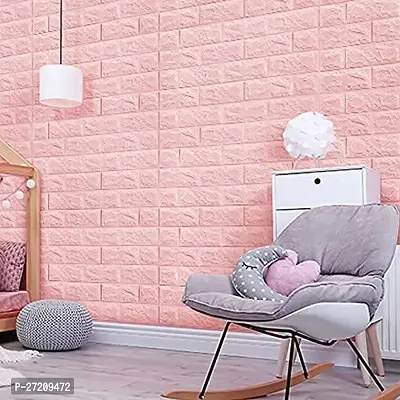 Brick Wallpaper Self Adhesive PE Foam Brick Design 3D Wall Stickers-thumb3