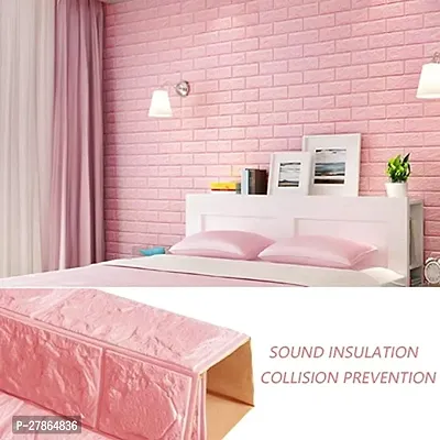 Pink Foam Wall Stickers for Home
