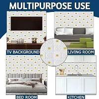 Wallpaper Waterproof Anti fouling Wallsticker for Home Deacute;cor (70cmX77cm) (Gold)-thumb4