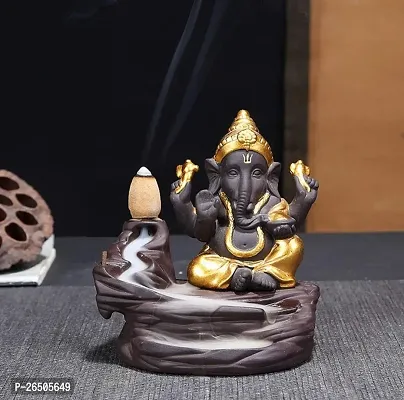 Shree Ganesh Inscence Holder And Showpiece Pack Of 1-thumb0