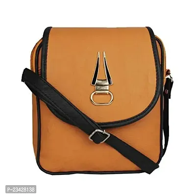 Sr Sales brown Sling bag