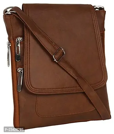 Sr Sales Women's Pu Sling Bag - Brown (Sr_Bag_Brown)-thumb2