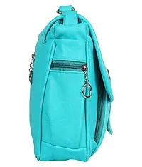 Sr Sales Sling  Cross-Body Bags for Girl's  Women - College, Party, Travel (Blue)-thumb2