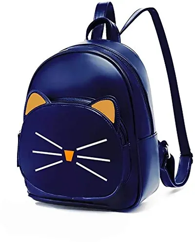 SBS Bags? Women?s Girls Fashion PU Leather Mini Casual Backpack Bags For School, College, Tuition, Office
