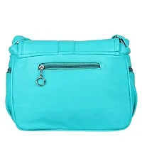 Sr Sales Sling  Cross-Body Bags for Girl's  Women - College, Party, Travel (Blue)-thumb3