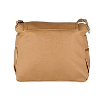 SR Sales Women's Casual College/Office Stylish Sling Bag (Beige)-thumb1