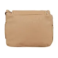 SR Sales Women's Casual College/Office Stylish Sling Bag (Beige)-thumb3